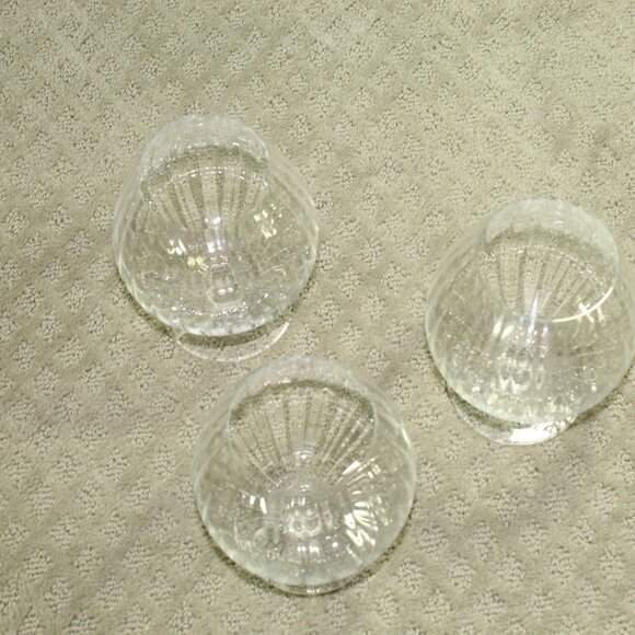 MIKASA  Melody (Rib Optic) T7001 Crystal Brandy Sniffers 6.25" Glasses Set Of 3 - Picture 1 of 4